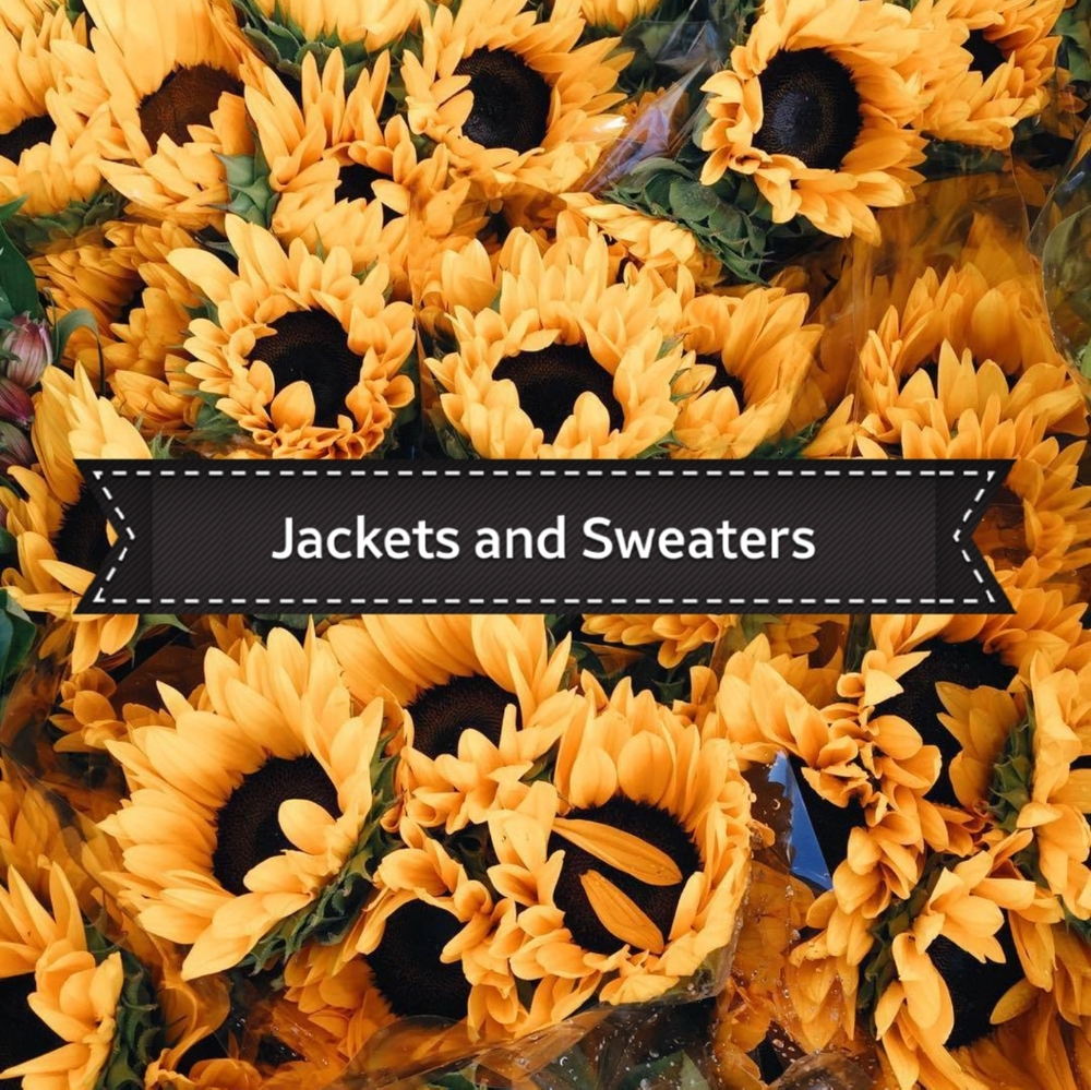 Jackets and Sweaters!